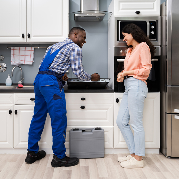 what kind of warranty do you offer on your cooktop repair services in Durham